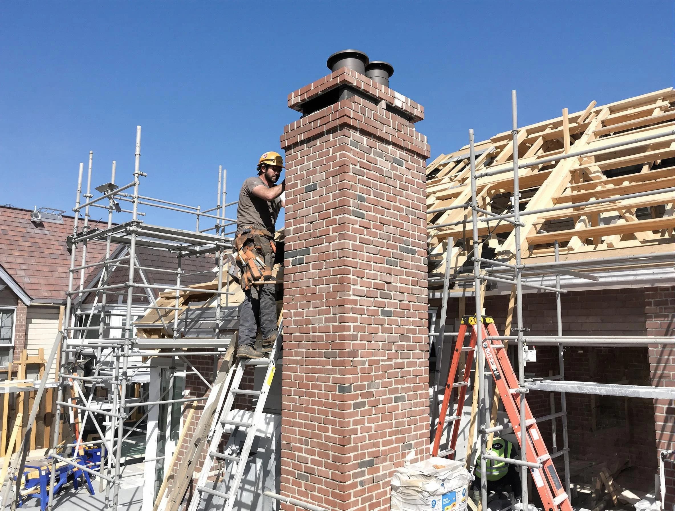 New chimney installation completed by Butler Chimney Sweep in Butler, PA