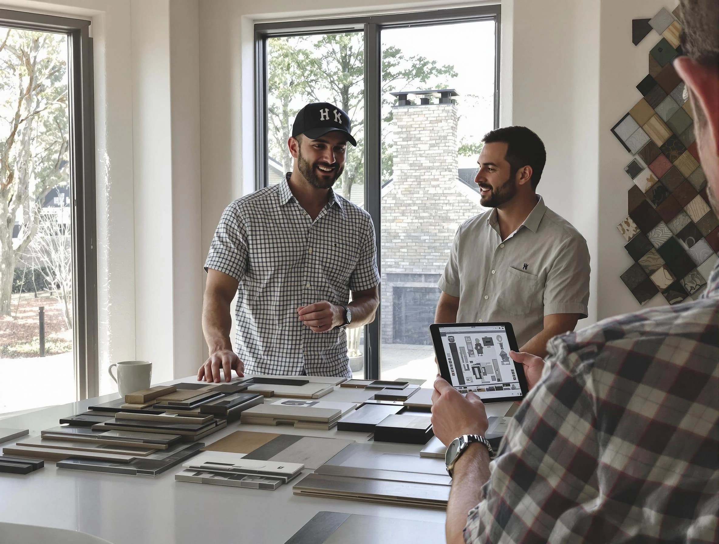 Butler Chimney Sweep remodeling a chimney and fireplace in Butler, PA
