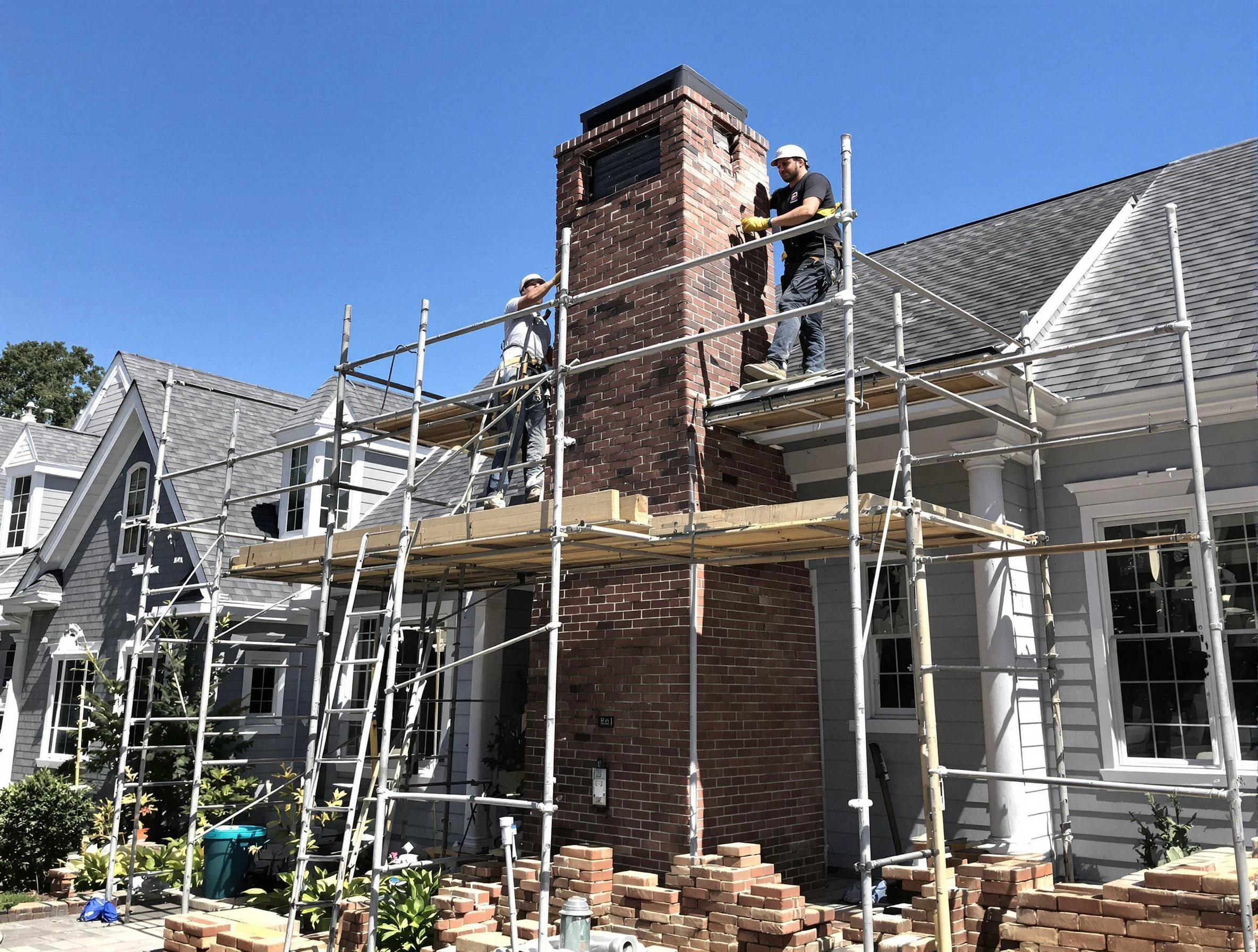 Chimney Rebuilding in Center, PA