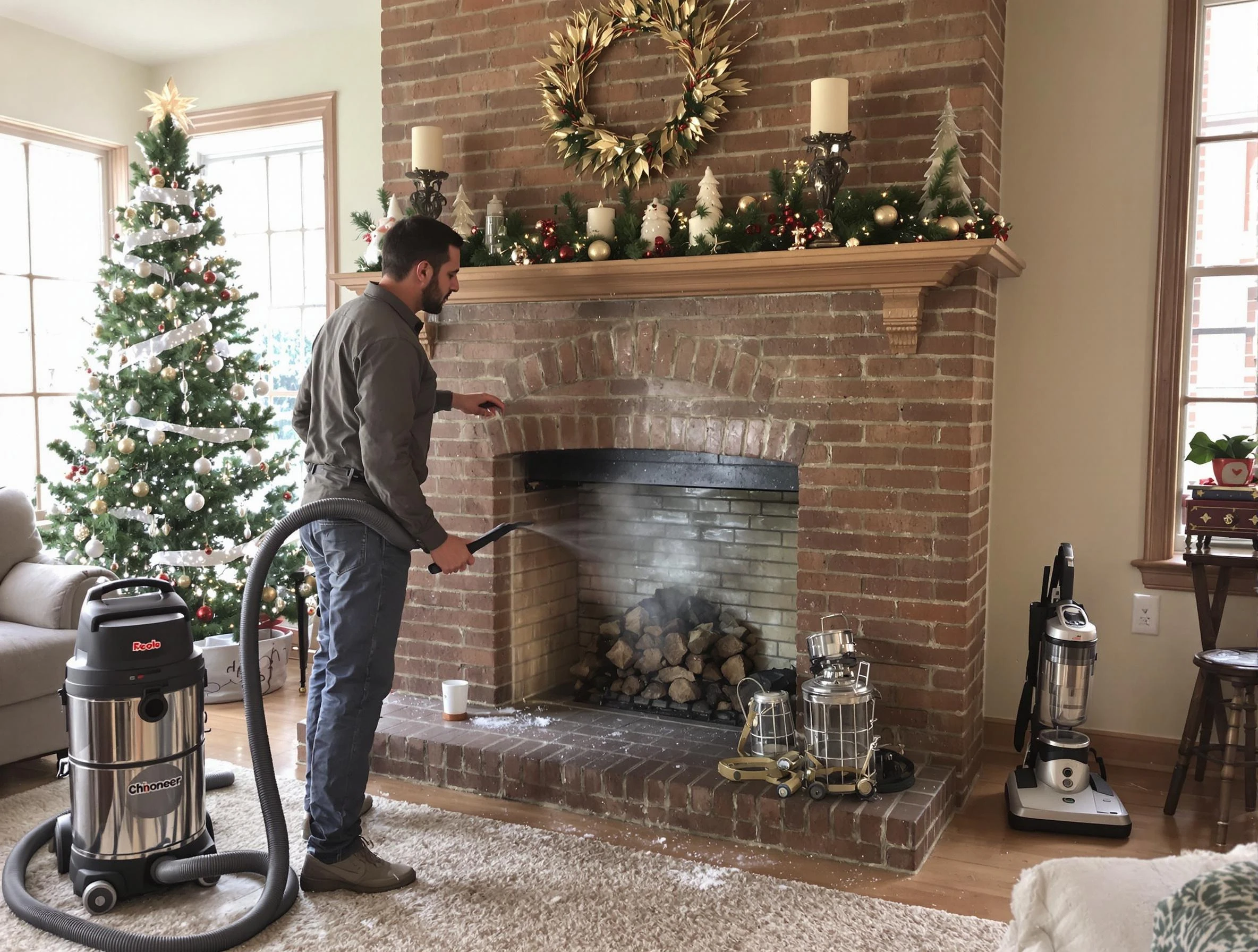 Fireplace Cleaning in Center, PA